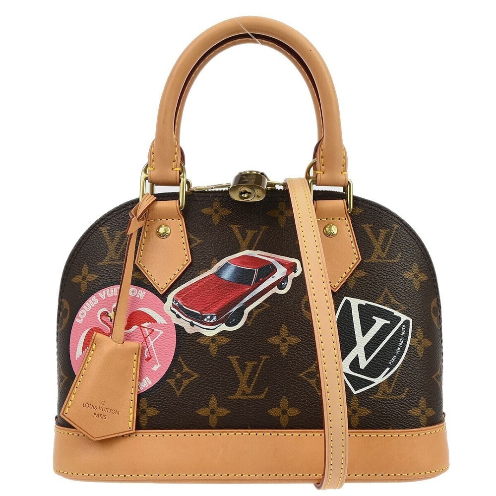 Louis Vuitton Alma Limited Edition World Tour Monogram Canvas BB